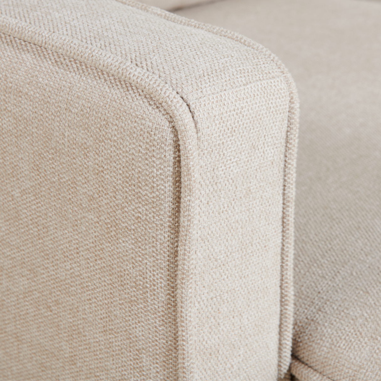 Hoekbank Jack - Linnen Beige, Hoek Wisselbaar