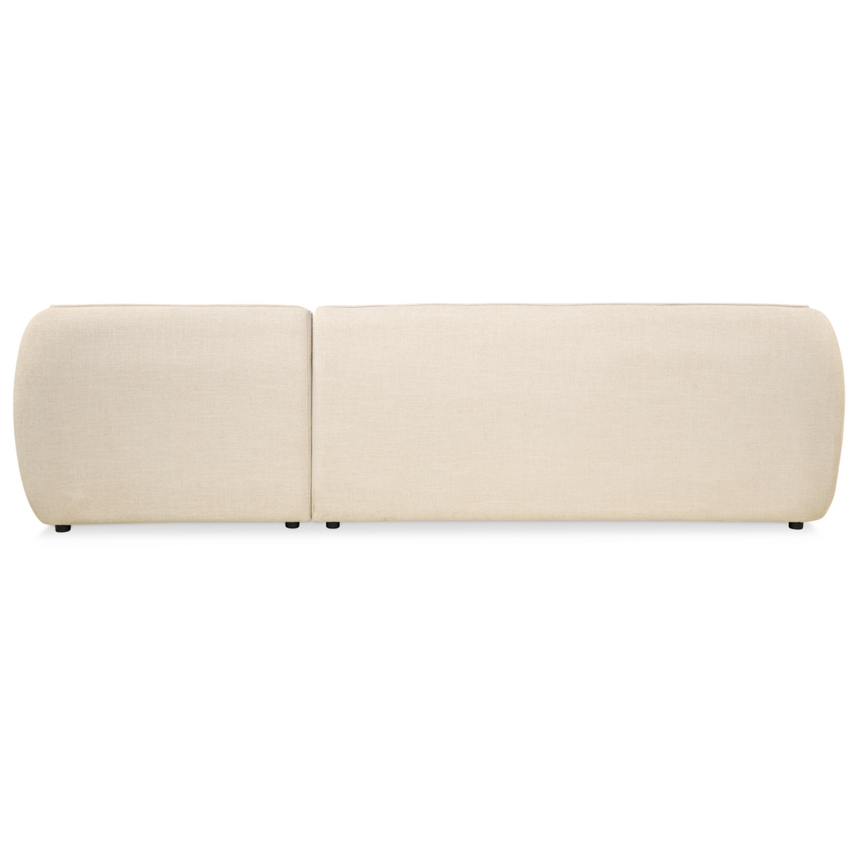 Hoekbank Leo - Stof Beige, Hoek Rechts