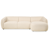 Hoekbank Leo - Stof Beige