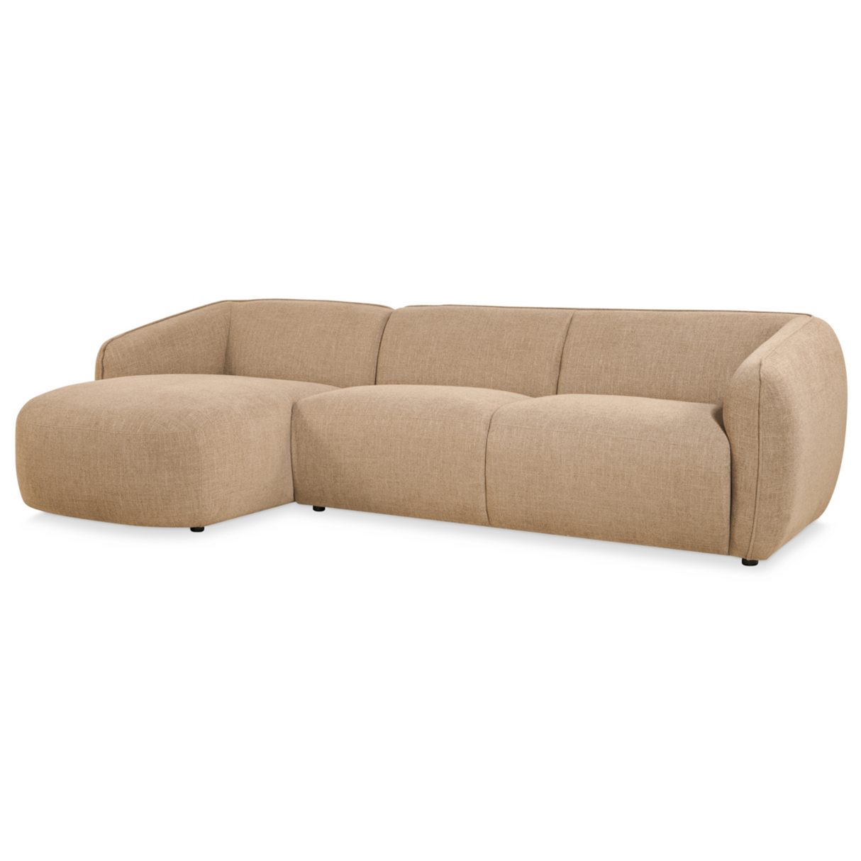 Hoekbank Leo - Stof Taupe