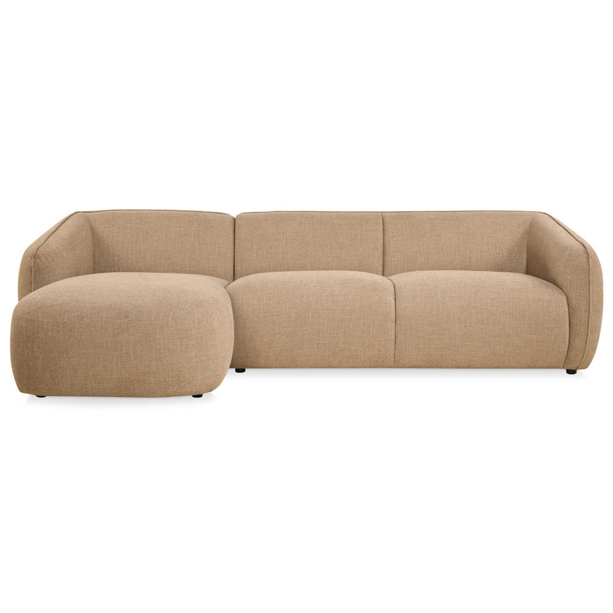 Hoekbank Leo - Stof Taupe