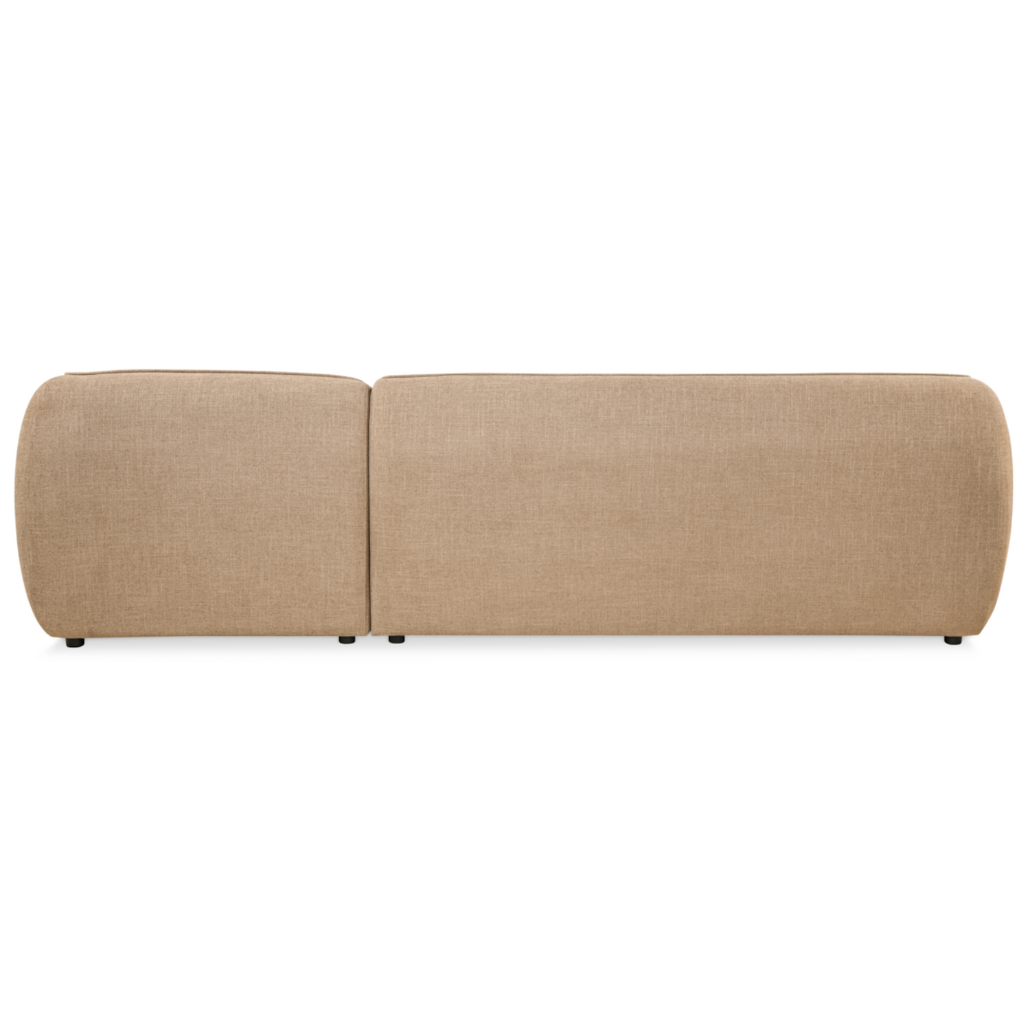 Hoekbank Leo - Stof Taupe, Hoek Rechts