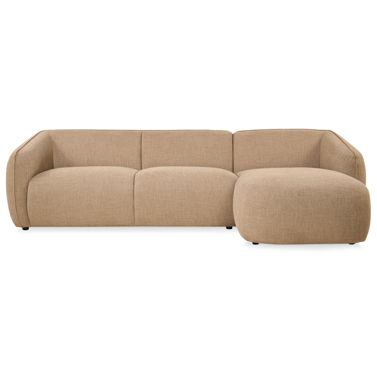 Hoekbank Leo - Stof Taupe