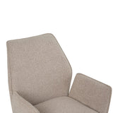 Draaibare Eetkamerstoel Jenn - 180° Auto-Return - Bouclé Taupe