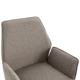 Draaibare Eetkamerstoel Jenn - 180° Auto-Return - Linnen Taupe