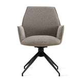 Draaibare Eetkamerstoel Jenn - 180° Auto-Return - Linnen Taupe