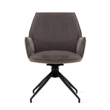 Draaibare Eetkamerstoel Jenn - 180° Auto-Return - Velvet Grijs