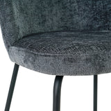 Eetkamerstoel Leia – Stof Antraciet