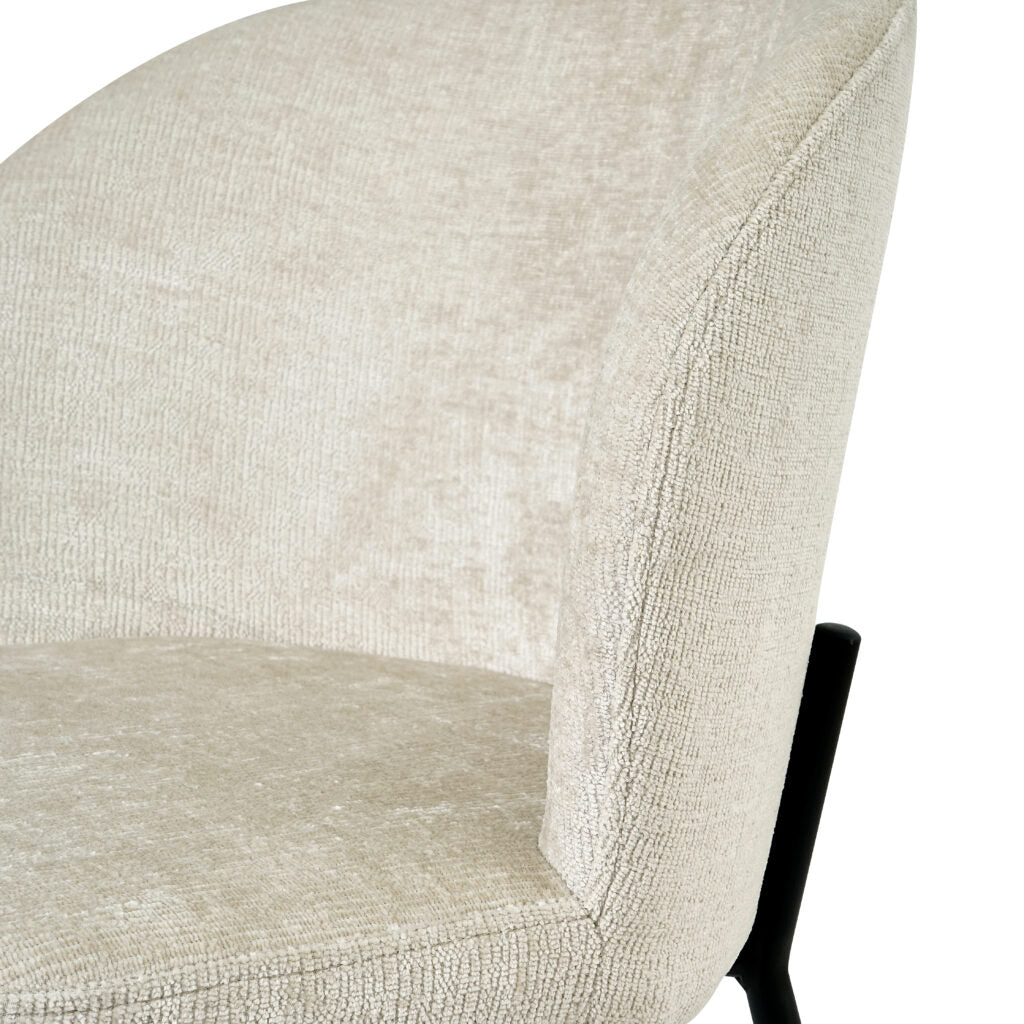 Eetkamerstoel Leia – Stof Beige
