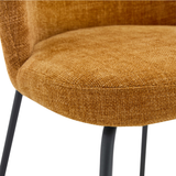 Eetkamerstoel Leia – Stof Oker Geel