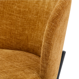 Eetkamerstoel Leia – Stof Oker Geel