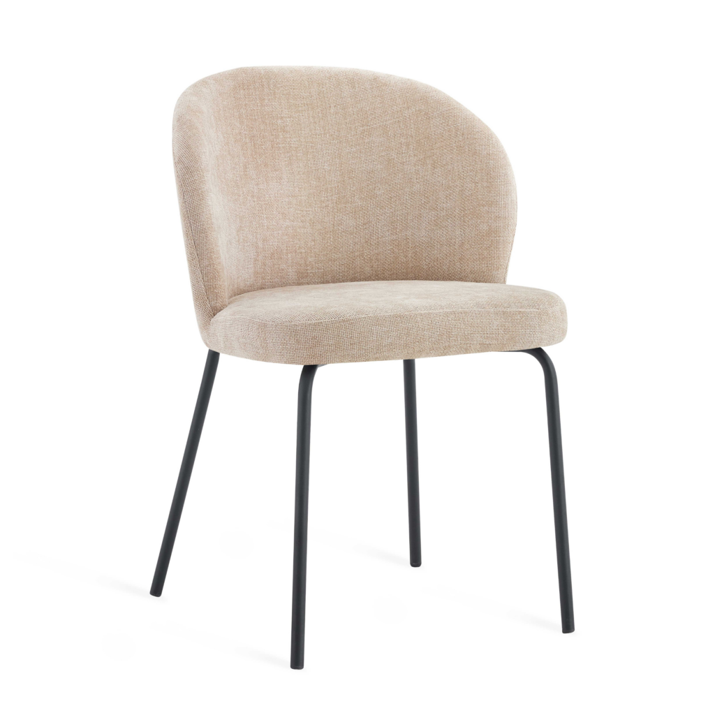 Eetkamerstoel Leia – Stof Zand