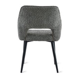 Eetkamerstoel Raisa – Stof Antraciet
