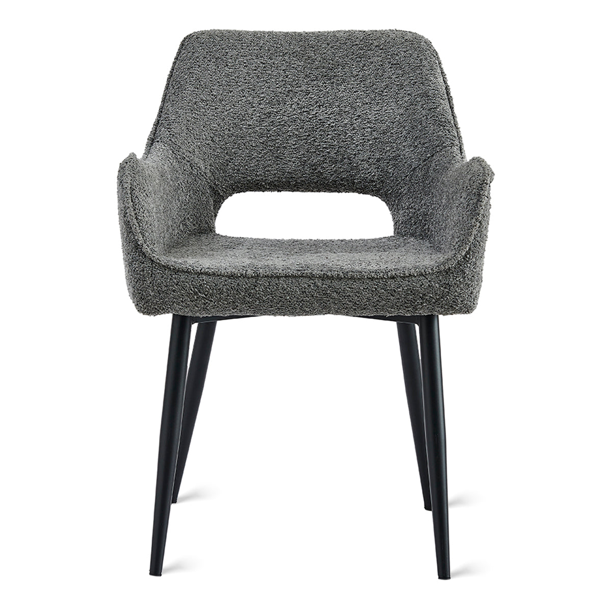 Eetkamerstoel Raisa – Stof Antraciet