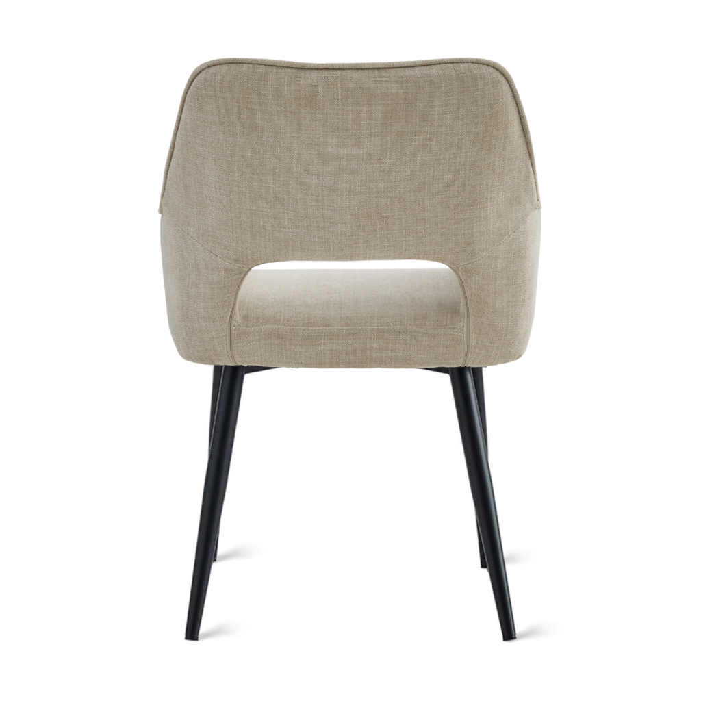 Eetkamerstoel Raisa – Stof Crème