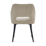 Eetkamerstoel Raisa – Stof Crème