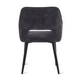 Eetkamerstoel Raisa – Velvet Antraciet