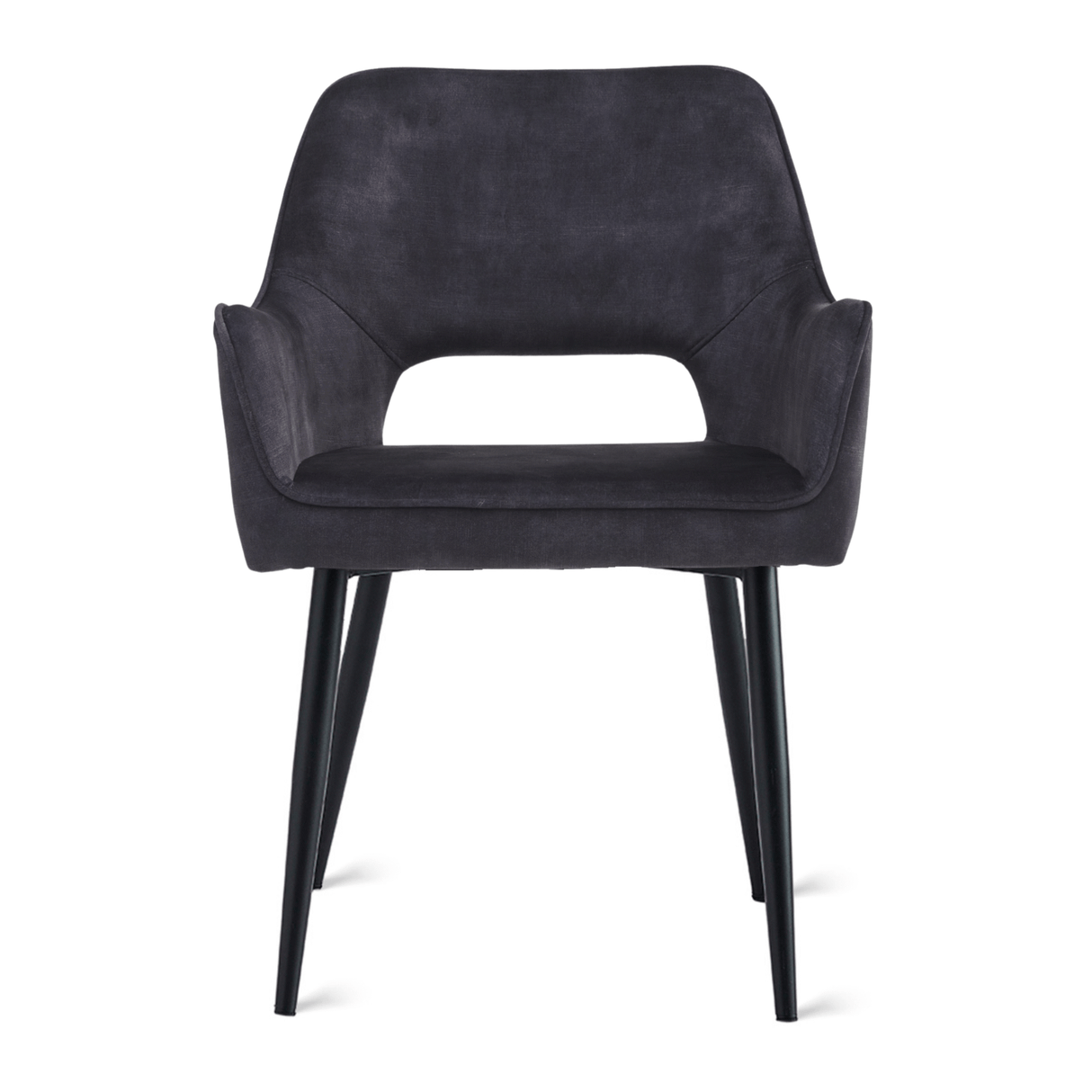 Eetkamerstoel Raisa – Velvet Antraciet