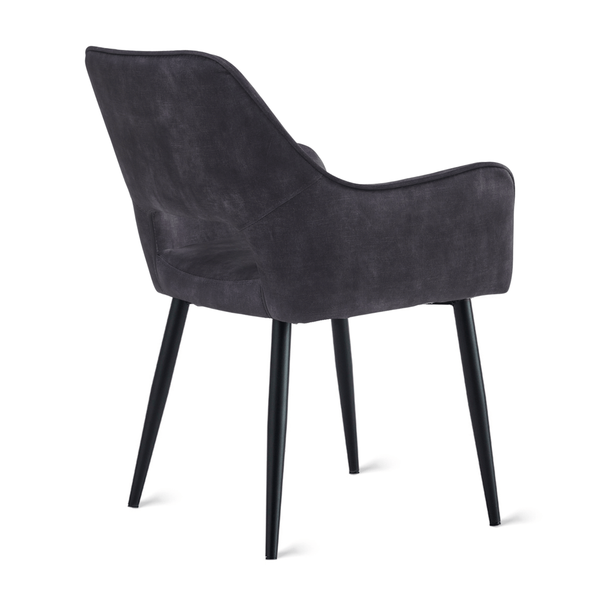 Eetkamerstoel Raisa – Velvet Antraciet