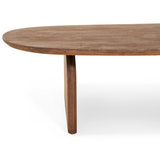 Salontafel Bente Tabacco - Organisch 130cm