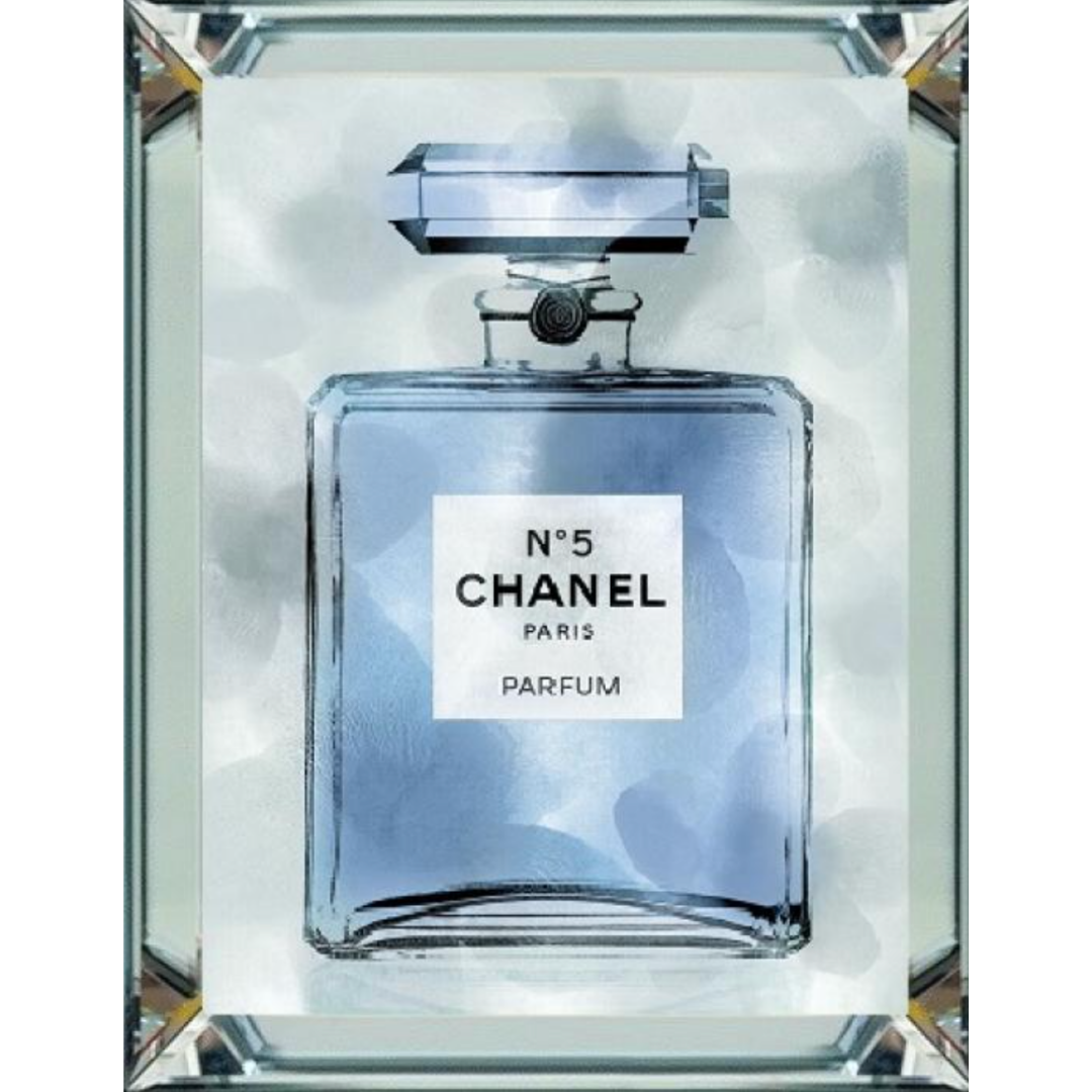 spiegellijst - Chanel parfum blauw